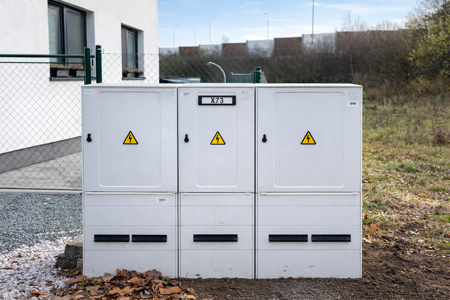 Elektrická přípojka pro FVE Hradec Králové